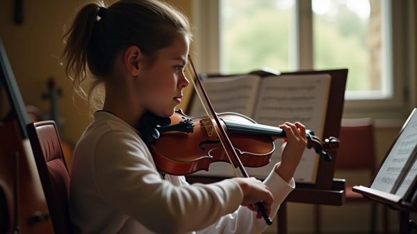 Comment progresser rapidement en cours de violon à Valenciennes